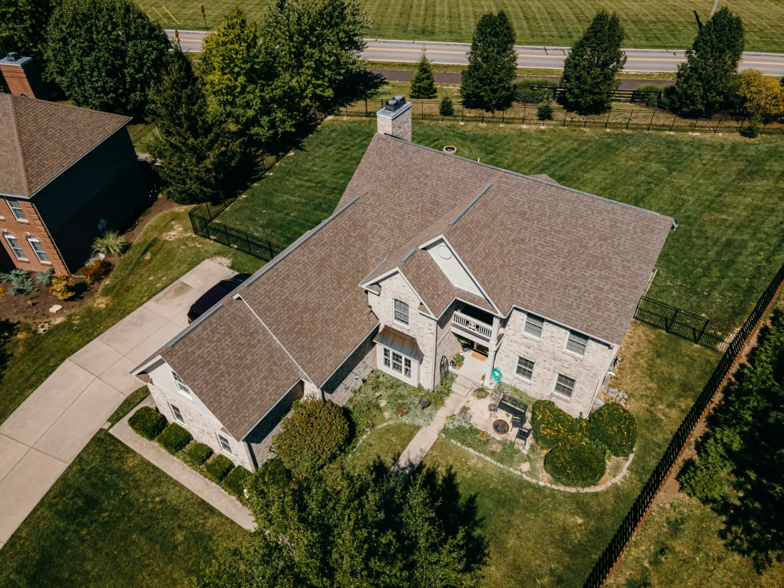 Architectural shingle roof installed on Westfield home