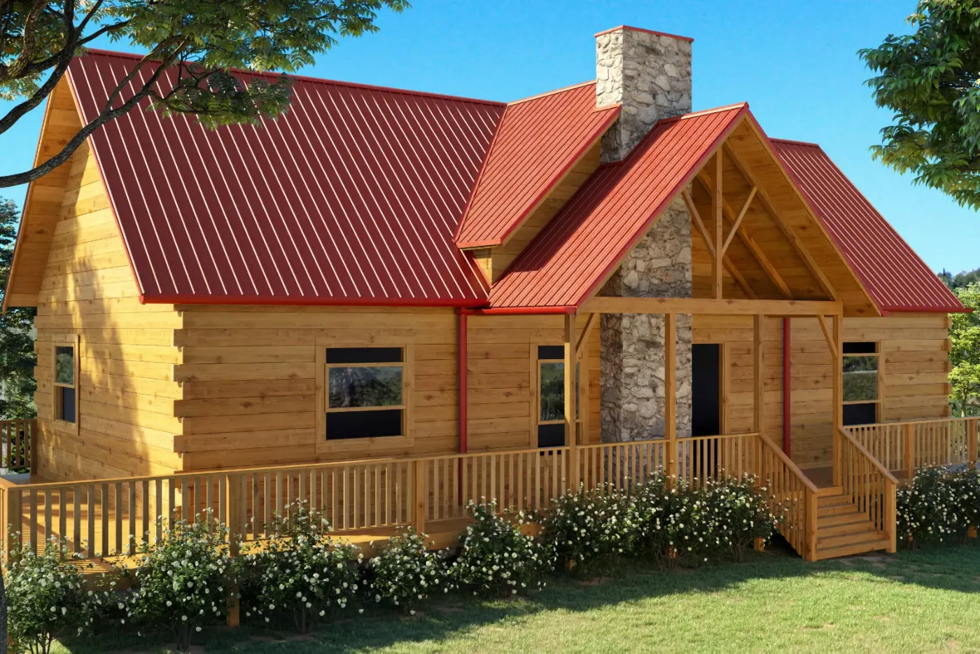 Standing seam metal roof installed in Westfield, Indiana