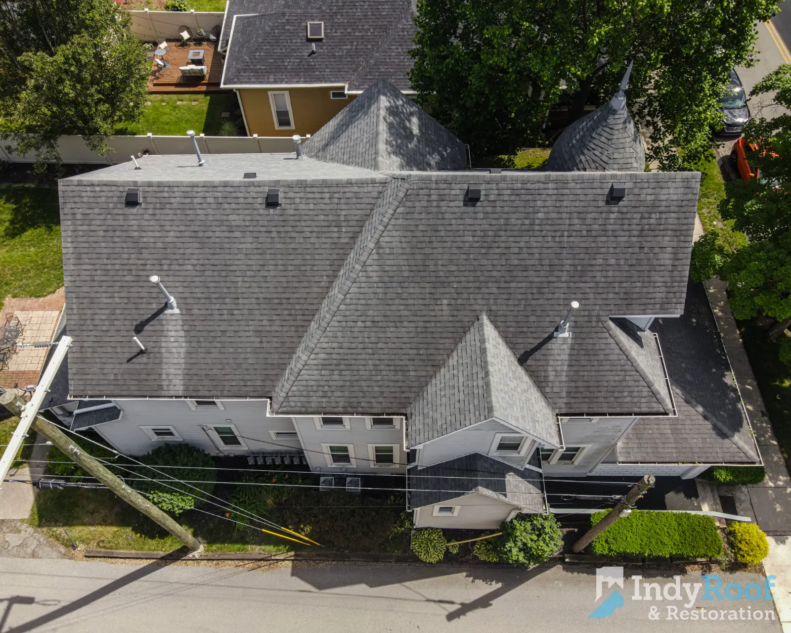 before restoration in Westfield, IN